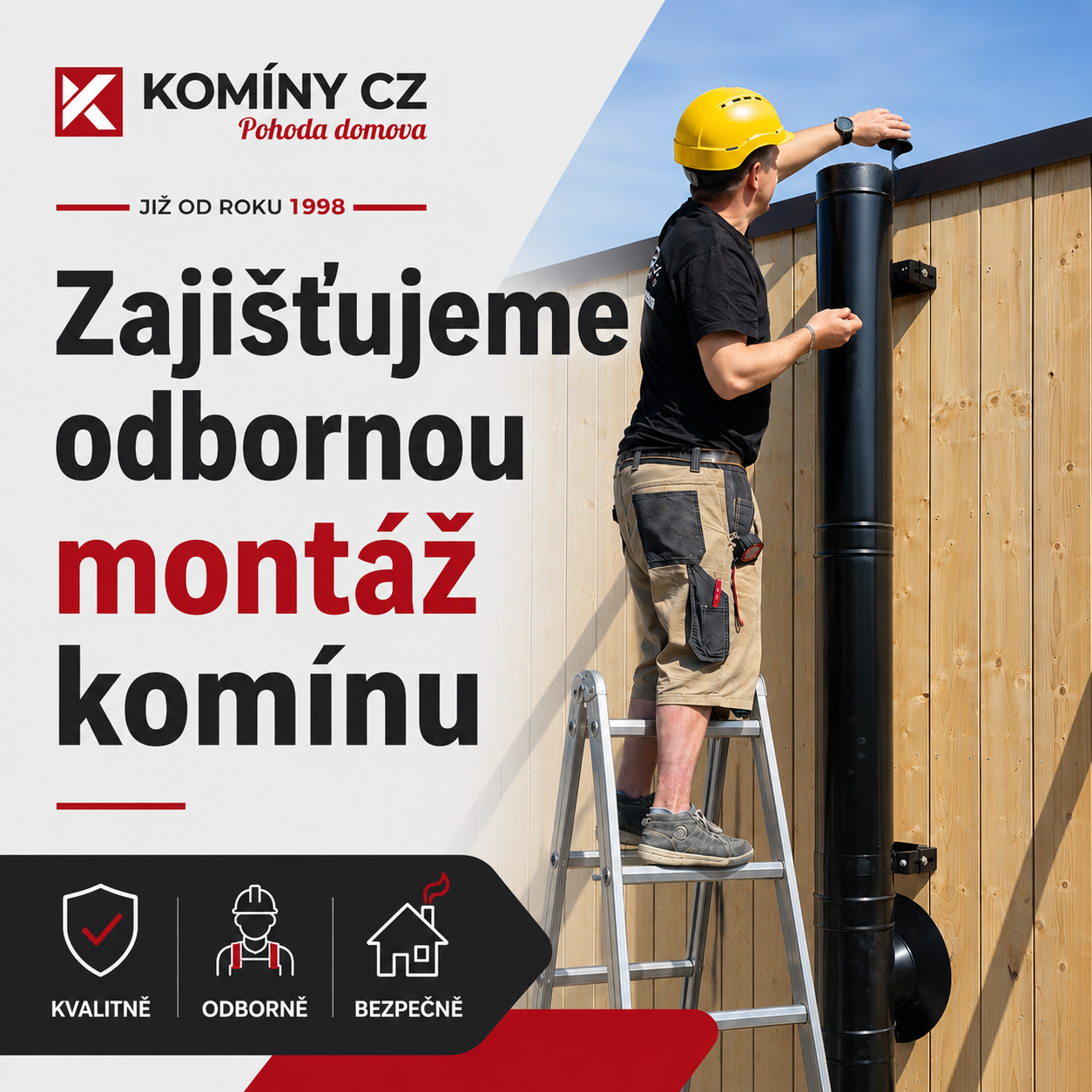 banner montáž